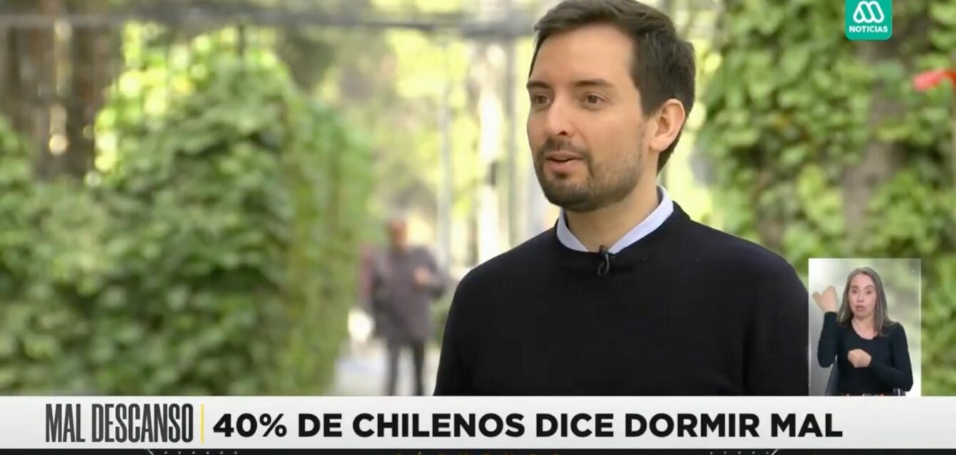 Pavel hablando del sueño en Mega Noticias